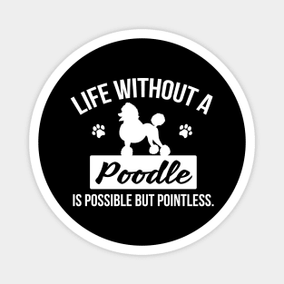 Poodle Magnet